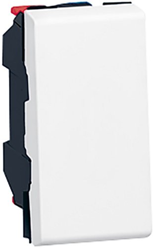 Переключатель Legrand Mosaic для кабель-канала Metra 1-м. 1 мод. проходной белый картинка